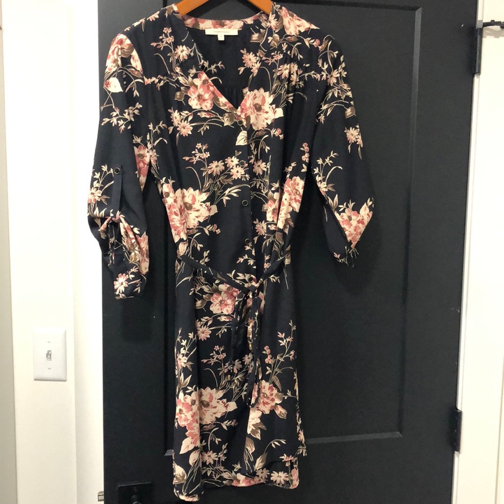 Black floral 41 Hawthorn dress